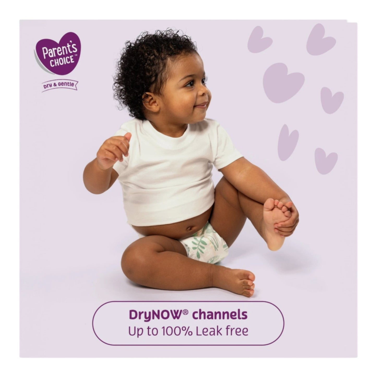 Parent's Choice Dry & Gentle Diapers Size 8, 64 Count (Select for More Options)