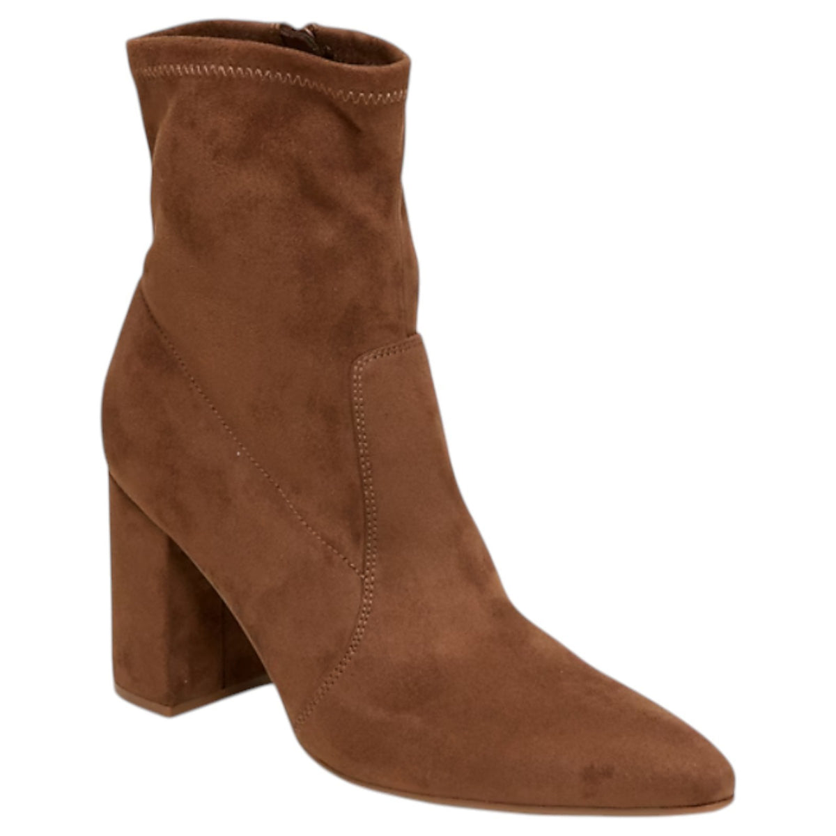 Old Navy Women's Faux-Suede Heeled Boots | #788052 | Side Zipper | Size 7 & 8