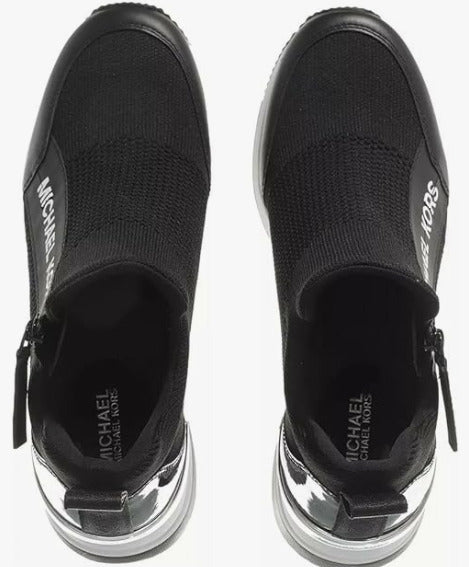 Michael Kors Willis Wedge Trainer - Black