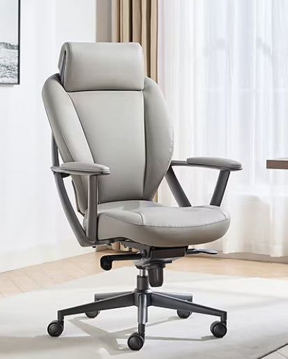 La-Z-Boy Vannes Leather Executive Chair Black (60101-GRY)