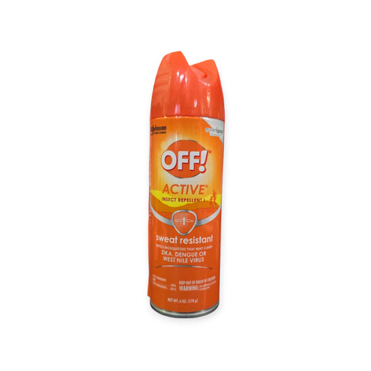 OFF! Active Insect Repellent, Sweat Resistant 6 oz