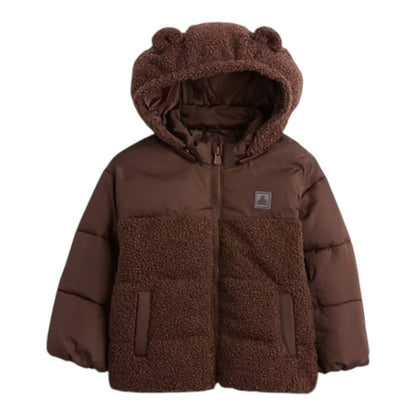 NEW GAP Baby & Toddler Recycled Sherpa Bear Puffer Jacket #845173