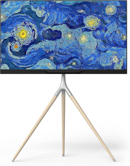 ONKRON Easel TV Stand for 32-65 Inch Screen up to 77 lbs, Height Adjustable TV