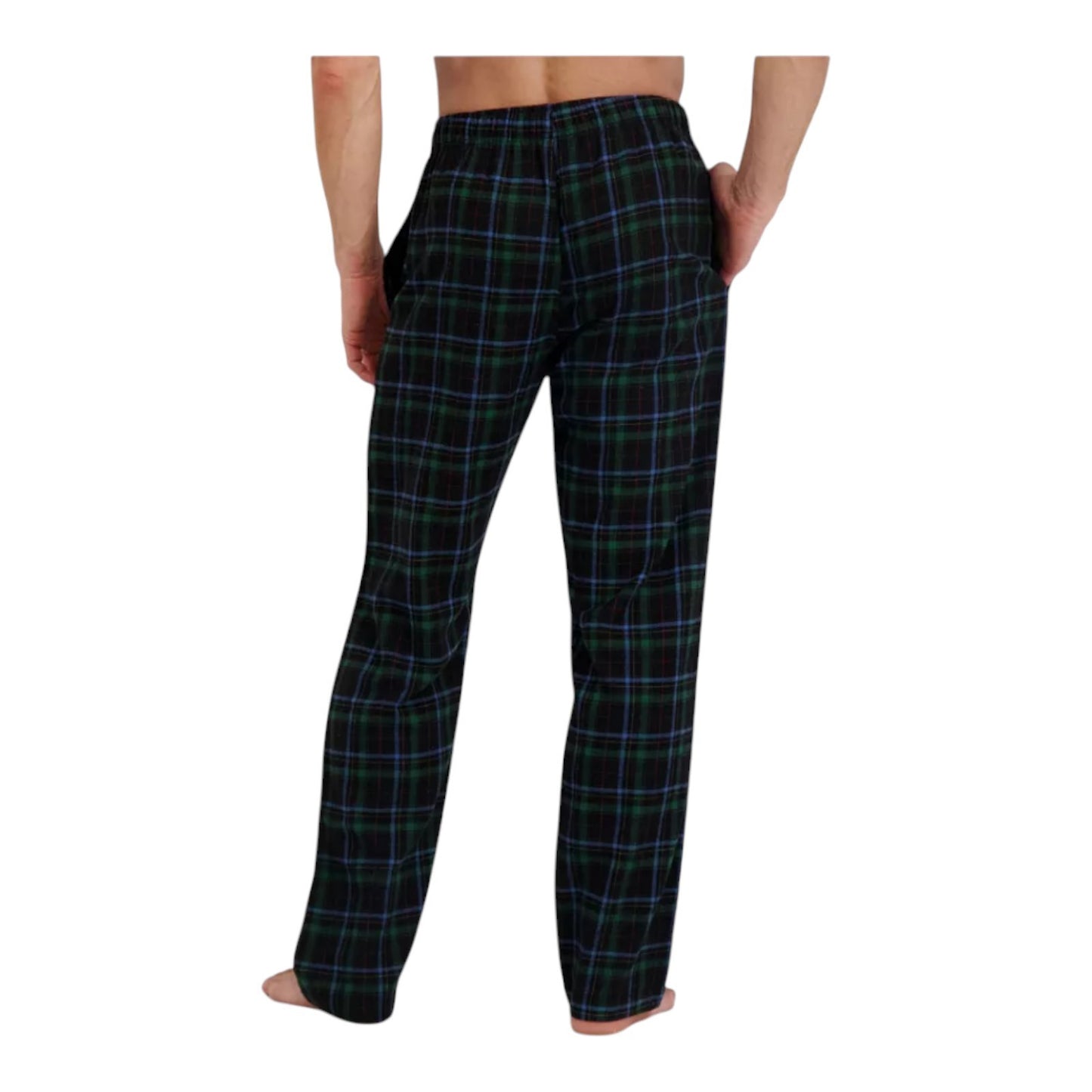 Hanes Men's Lightweight Yarn Dyed Flannel Sleep Pajama Lounge Pants for Men