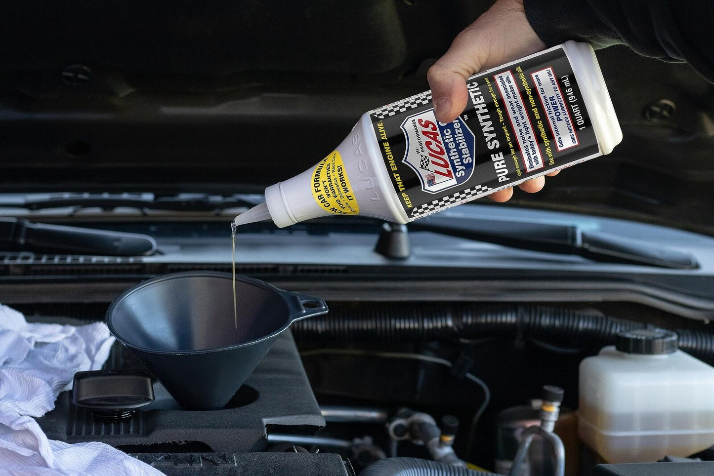 Lucas Oil Pure Synthetic Oil Stabilizer