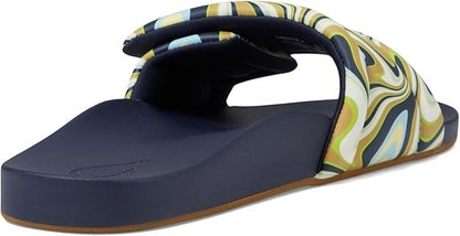 OluKai Women's Sunbeam Slide Sandals Size 11 MSRP $120 Summer Luxury Stylish