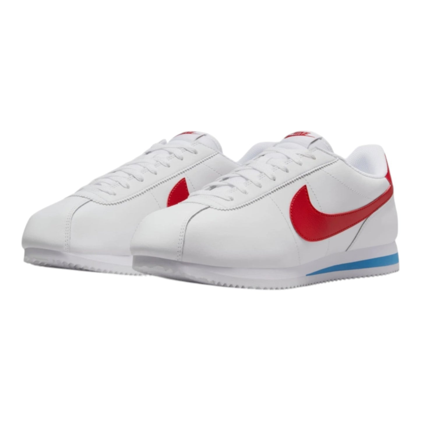 Men's Nike Cortez - White/Black, White/Dark Pony, White/Red-Blue - sz 7 thru 12