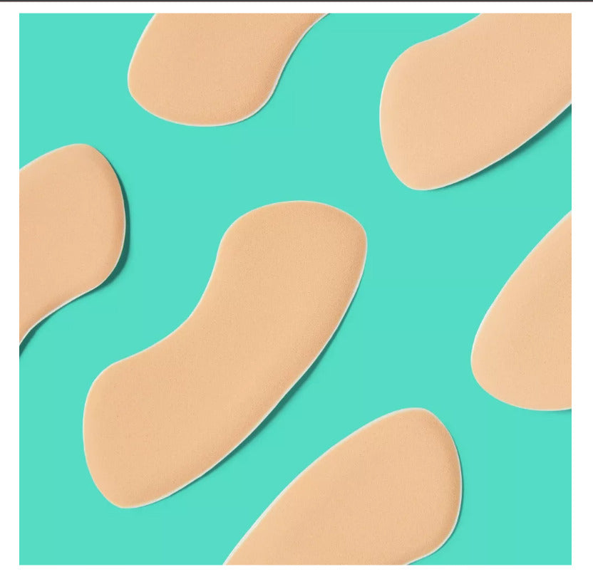 Back of Heel Cushion Khaki - 3 Pair