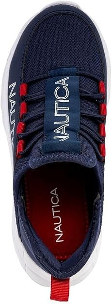 Nautica Kids Boys And Girls Youth Athletic Fashion Sneaker Running Shoe