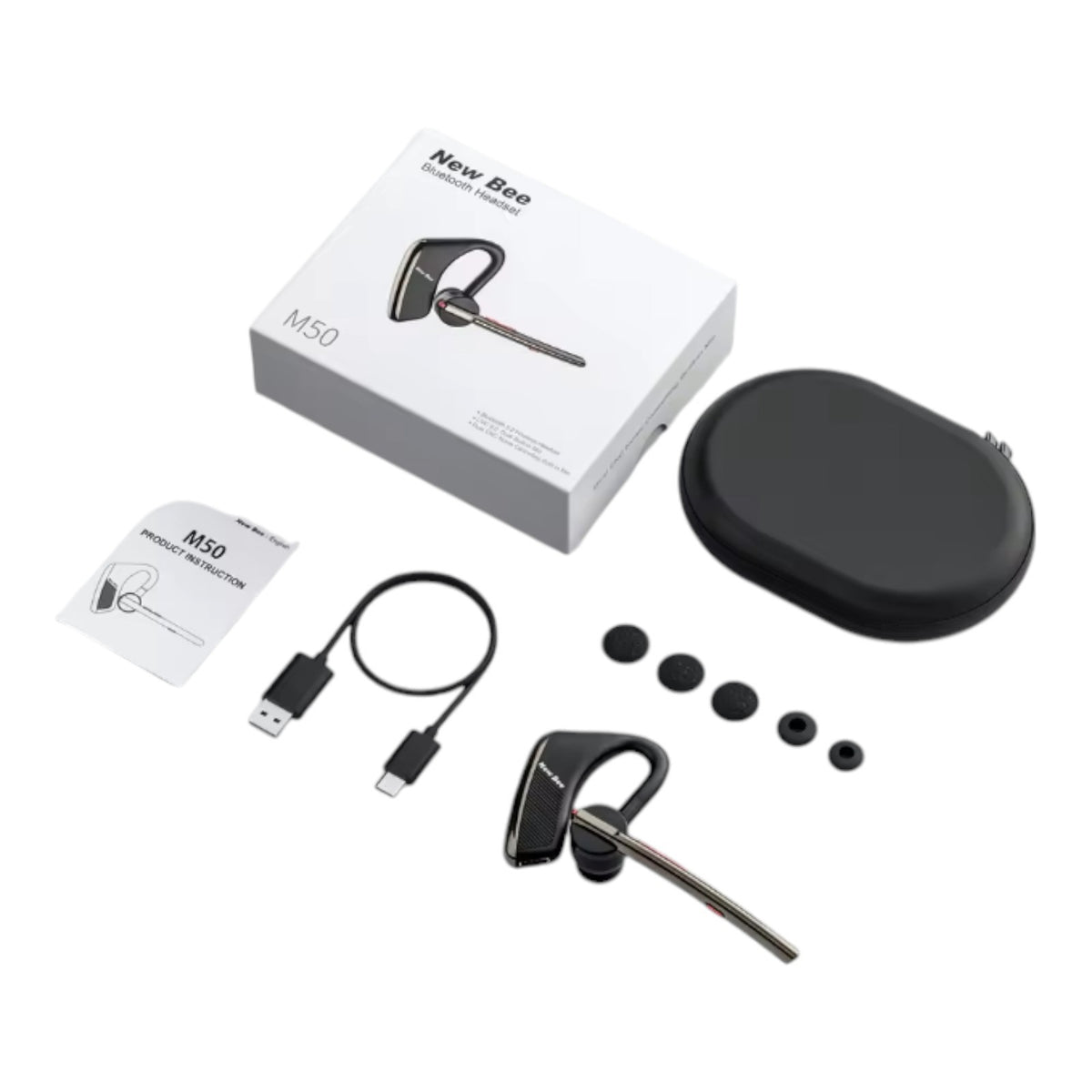 Dragon Bluetooth Headset | New w/Box | Noice Cancelling | Dual Built in Mic