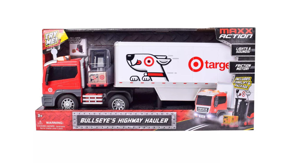 Maxx Action BULLSEYE'S HIGHWAY HAULER Truck Forklift LIGHTS SOUNDS Target 2024