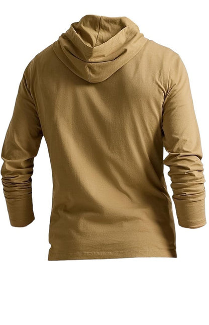 Polo Ralph Lauren Men's Jersey Hooded T-Shirt, Cafe Tan