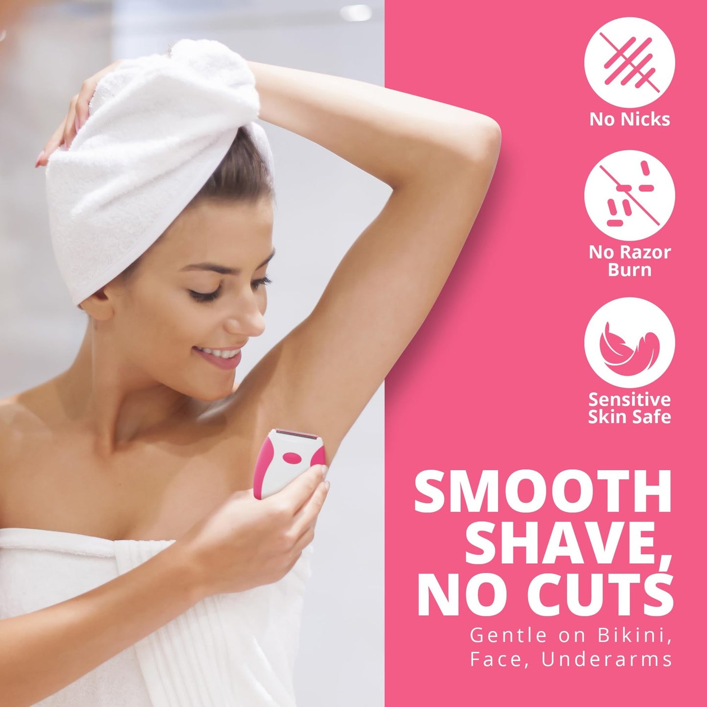 Electric Razor for Women, Shaving Machine for Private Area, Women (Color Varies)
