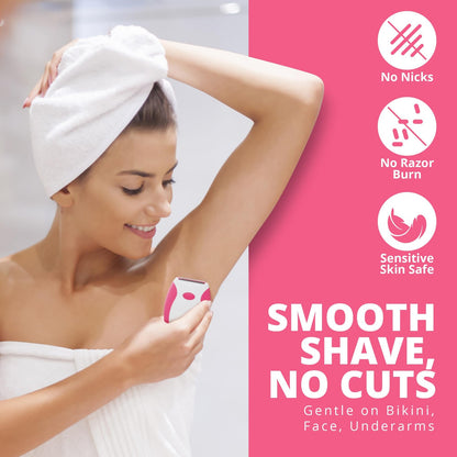 Electric Razor for Women, Shaving Machine for Private Area, Women (Color Varies)