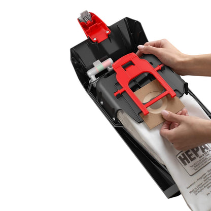 Hoover Complete Performance Advanced Pet Kit Bagged Upright Vacuum UH30650, Grey