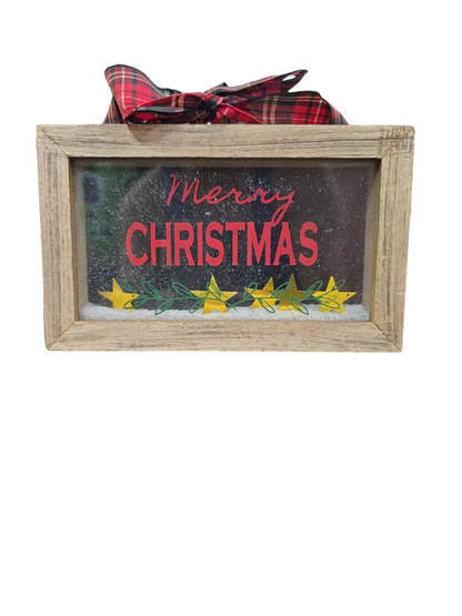 5x7" Glitter Christmas Frames, Various