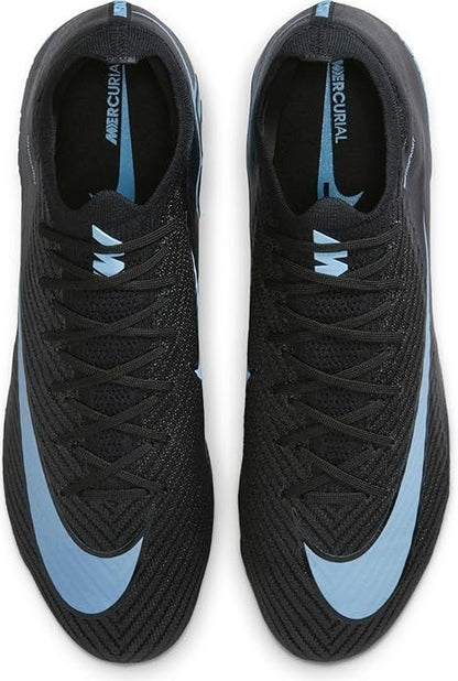 Nike Zoom Mercurial Vapor 16 Pro AG Soccer Cleats Black Ice Blue  Sz 6 US Men