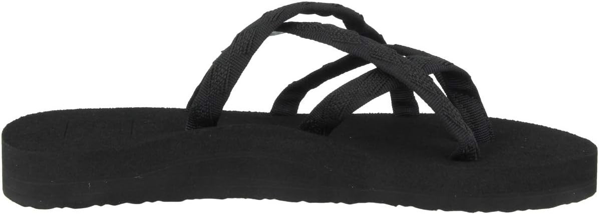 Teva Womens Olowahu Black on Black Sandal