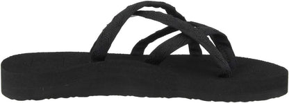 Teva Womens Olowahu Black on Black Sandal