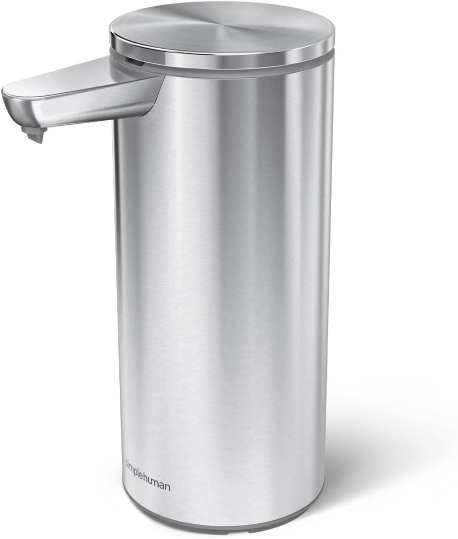 Simplehuman Large Rechargeable Automatic Soap Dispenser Touchless, 14oz