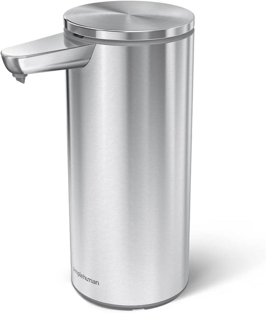 Simplehuman Large Rechargeable Automatic Soap Dispenser Touchless, 14oz