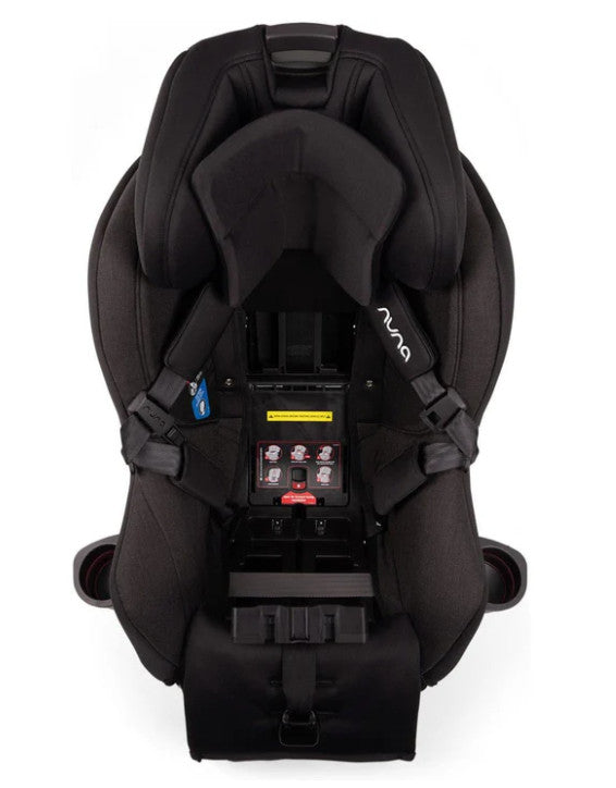 Nuna RAVA Fire Retardant-Free Convertible Car Seat Caviar Color