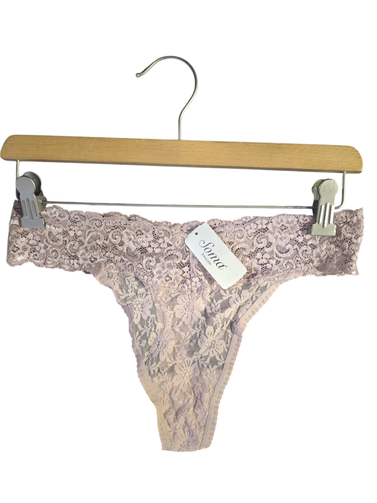 Soma Embraceable Allover Lace Thong