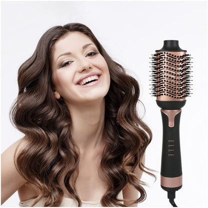 Elle Premiere Hair Dryer Brush and Volumizer, 4-in-1 Blower Brush