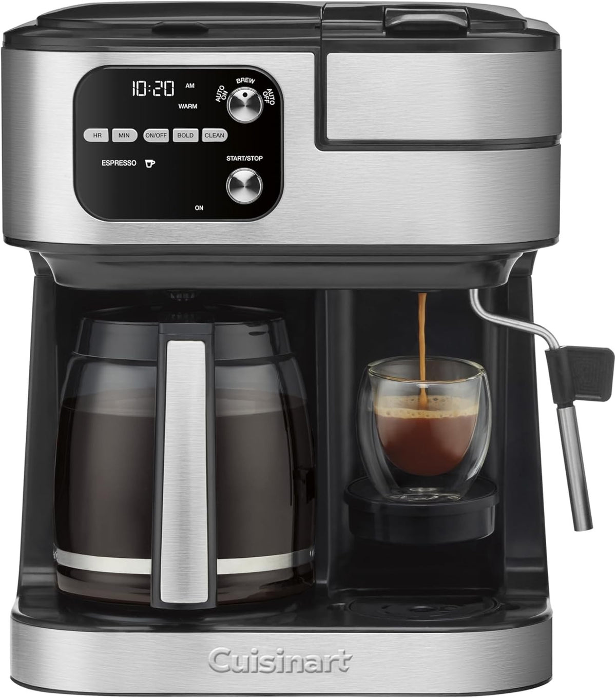 NEW Cuisinart Coffee Center Barista Bar 4-in-1 Coffeemaker SS-4N1NAS Black