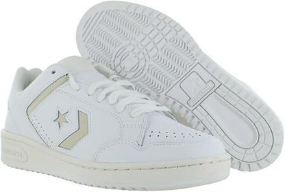 Converse Weapon Leather Shoes | White/Egret | A11574C | 9.5 Men | 11 Women