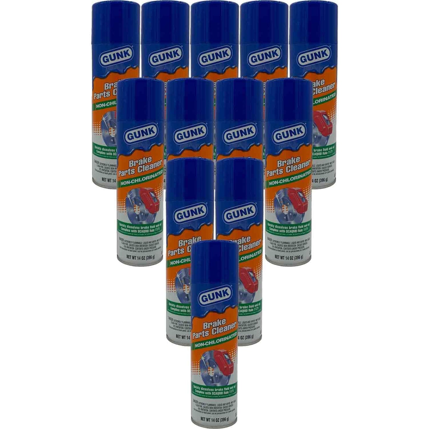 Gunk Non Chlorinated Brake Parts Cleaner - 14 oz.