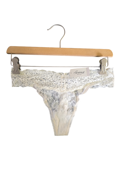 Soma Embraceable Allover Lace Thong