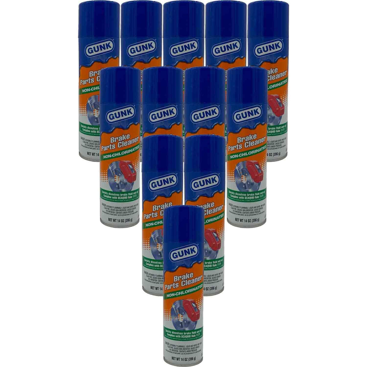 Gunk Non Chlorinated Brake Parts Cleaner - 14 oz.