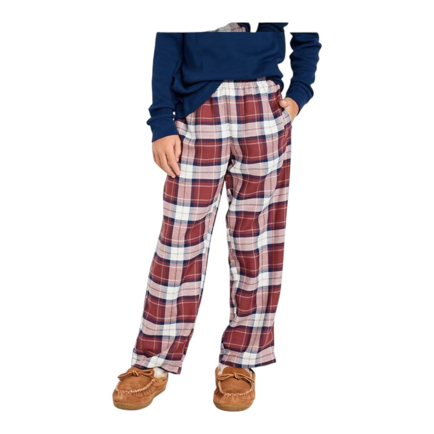 Old Navy Unisex Youth Plaid Flannel Pocketed Pajama Pants |  #788071 | NWT