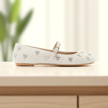Stuart Weitzman Shoes, Pearl Dancer, Sofia 50 Stretch, Tammy Crystal Mary Jane