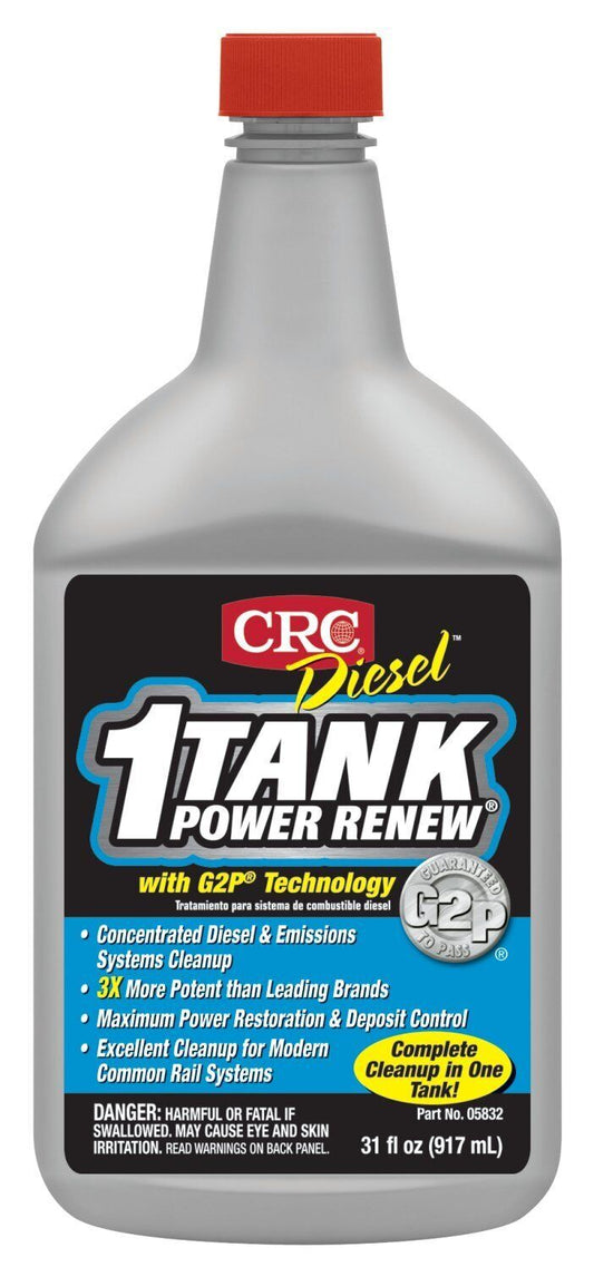 CRC 05832 Diesel 1 Tank Power Renew 32 Fl Oz