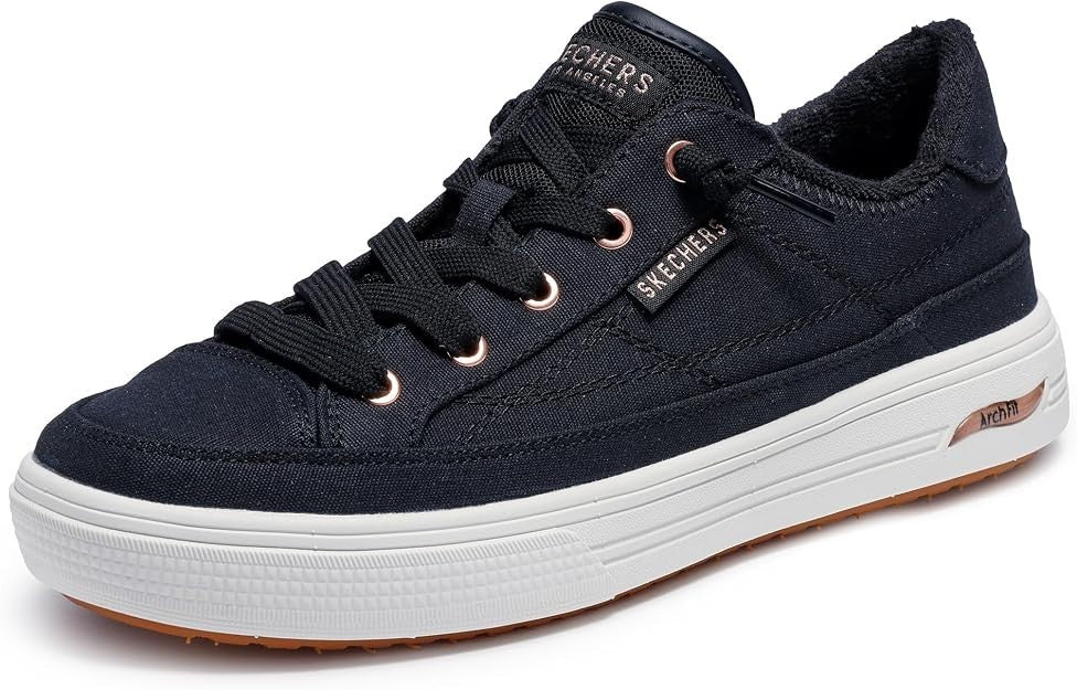 Skechers Arch Fit Arcade Meet Ya There Womens Size 7D Athletic Shoes Sneakers