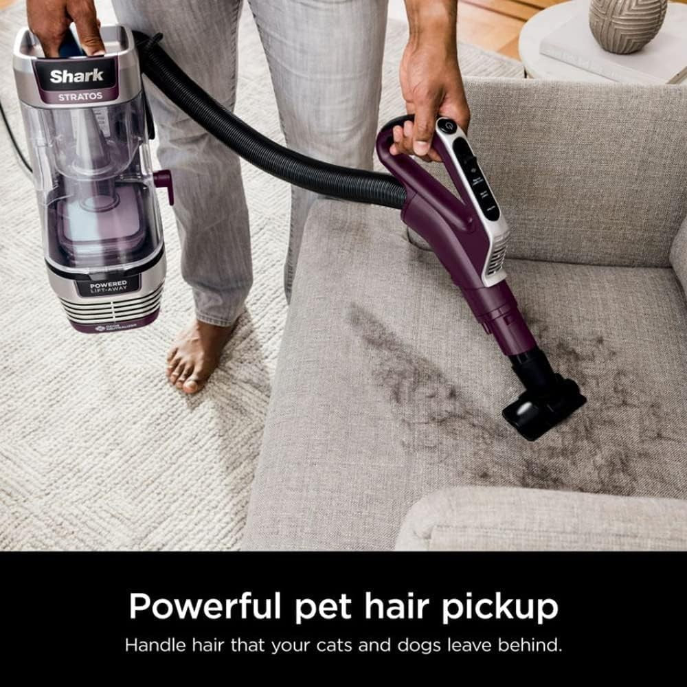 Shark Stratos Upright Vacuum w/Ultra Powered Hair Pickup - AZ3000