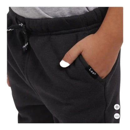 Lee Boys Girls Jogger Light Blue Navy Blue Gray Grey 3-Pack Pants Pockets Active