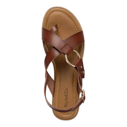 Style & Co Women's Romyy Flat Sandals Size 6.5 M
