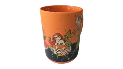 Disney Halloween Princess Soft Touch Mug Ariel, Snow White, Jasmine, Aurora