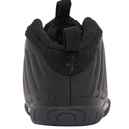 Nike Little Posite One Anthracite Black Sneakers, Size 1Y FN7314-001