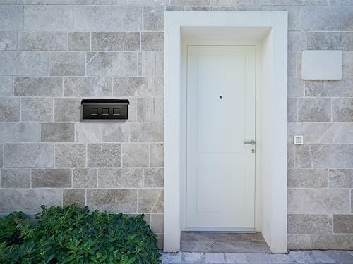 Architectural Mailboxes Wayland™ Vertical Wall-Mounted Mailbox for Outside, Rus