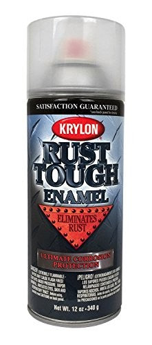 Krylon RTA9247 Krylon Rust Tough Rust Preventive Enamels Gloss Clear 12 oz. Aer