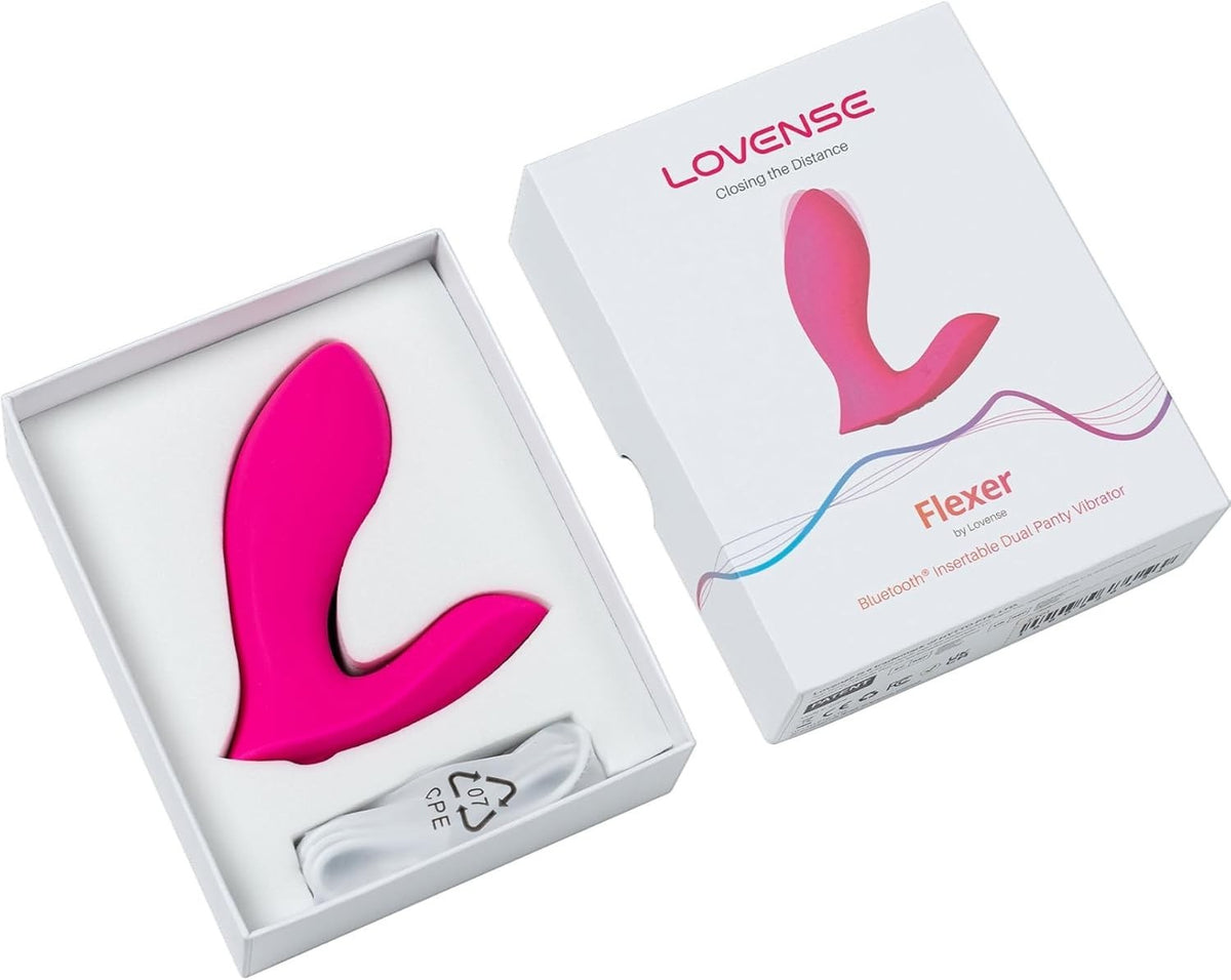 LOVENSE Flexer Panty Vibrator Wearable Women Clit G Spot Stimulator Butterfly