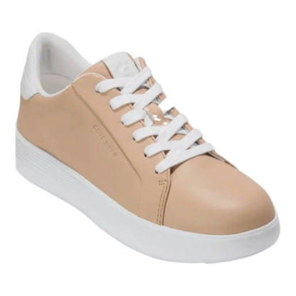 Cole Haan Women's Grand Crosscourt Joy Platform Sneakers Soft Buff/White, W32624