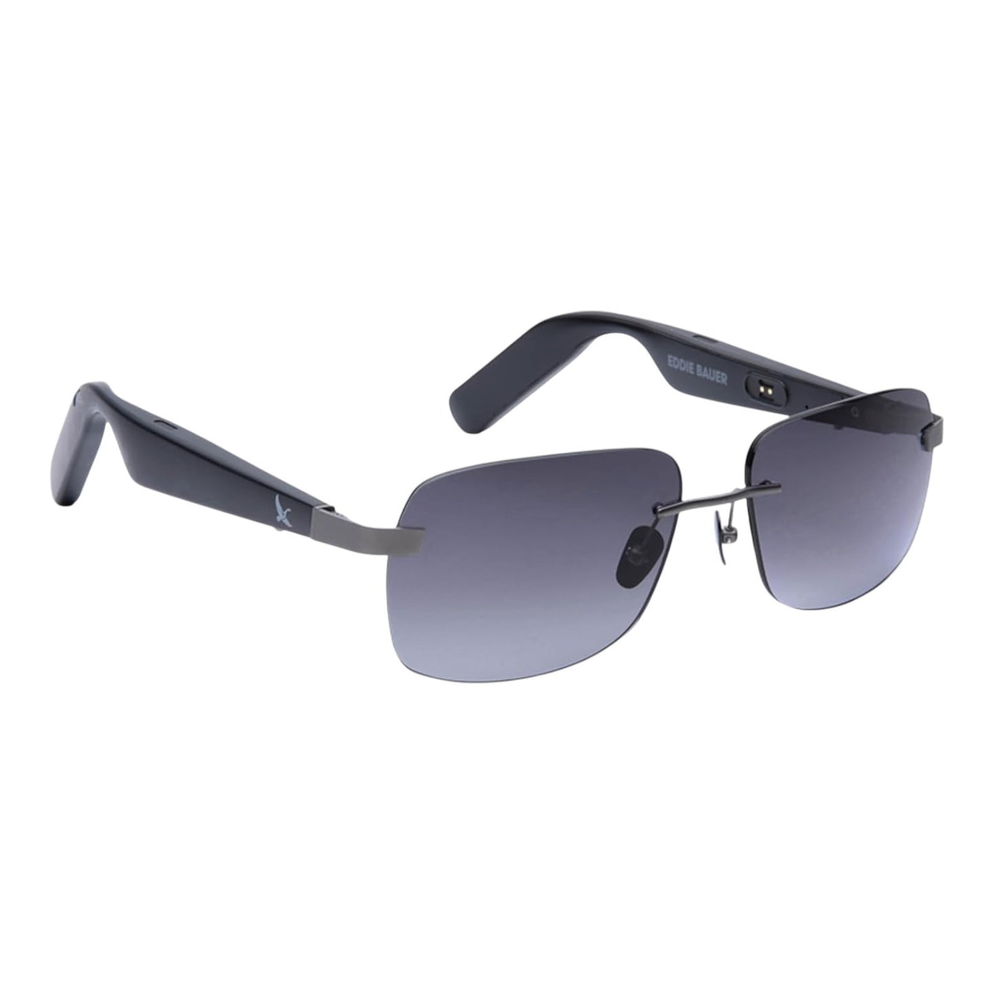 LUCYD LCD009-40 LIGHT GRAY SUNGLASSES (134018-1A) IR  LOC. OFC-106 SMART GLASSES