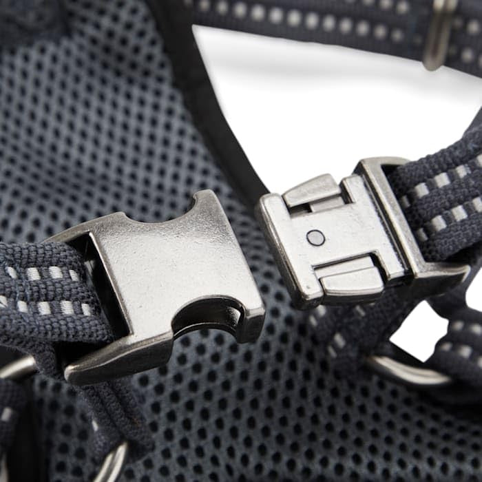 Reddy Step in Small Dog Harness, Grey, Medium