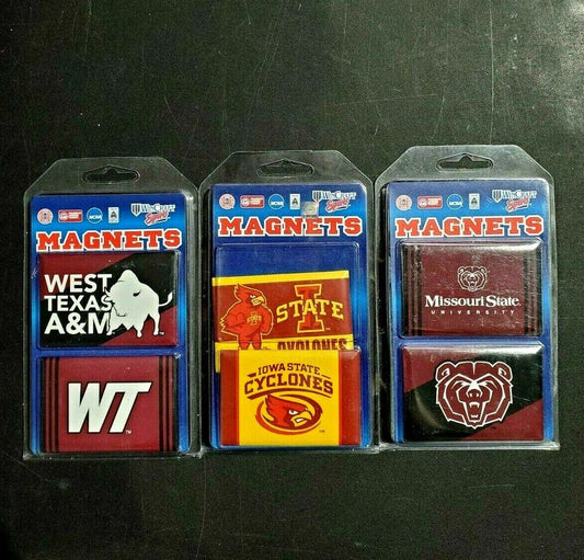 NIB NCAA Wincraft Magnets