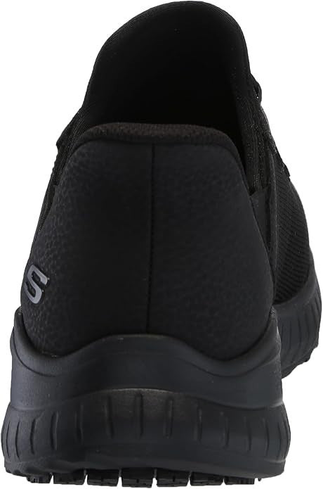 Skechers Women's Slip-ins Work Squad Chaos SR Jasul Shoes Black - 108194